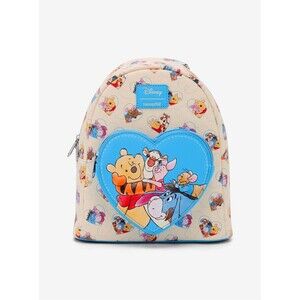 Loungefly Disney Winnie The Pooh Hugs Mini BackpackTigger Piglet Eeyore Roo